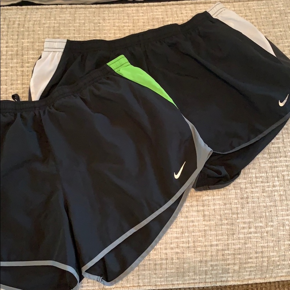 Lot of 2 Nike running shorts